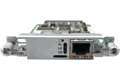 1-Port 2nd Gen Multiflex Trunk Voice/WAN Int. Card – T1/E1 # VWIC2-1MFT-T1/E1