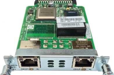 2-Port 3rd Gen Multiflex Trunk Voice/WAN Int. Card – T1/E1 # VWIC3-2MFT-T1/E1