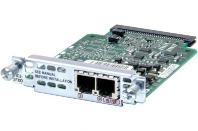 Two-port Voice Interface Card – FXO (Universal) # VIC2-2FXO