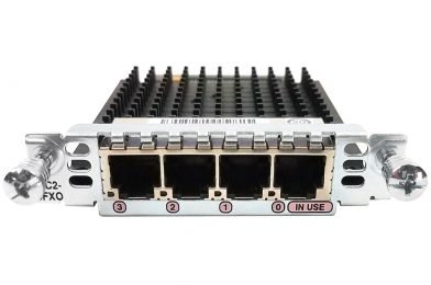 Four-port Voice Interface Card – FXO (Universal) # VIC2-4FXO