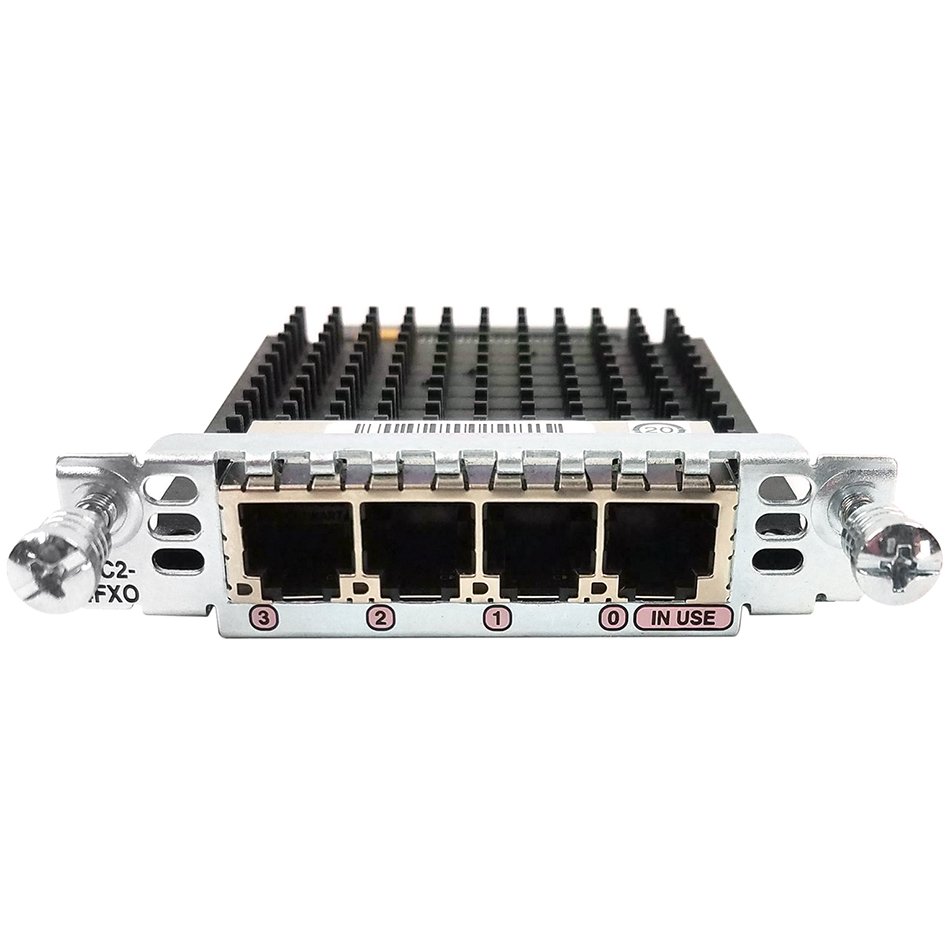 Four-port Voice Interface Card – FXO (Universal) # VIC2-4FXO