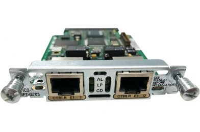 2-Port 2nd Gen Multiflex Trunk Voice/WAN Int. Card – G.703 # VWIC2-2MFT-G703