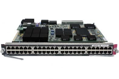 Cat6500 48-port 10/100/1000 GE Mod: fabric enabled, RJ-45 # WS-X6748-GE-TX